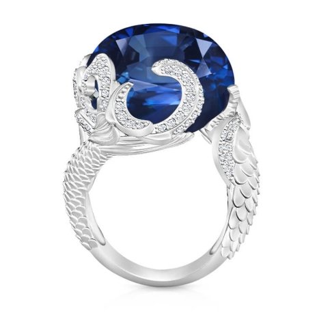 Large gemstone ring image 3