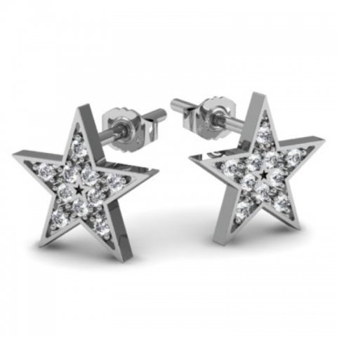 STAR SHAPED EARRINGS STAR SHAPED EARRINGS